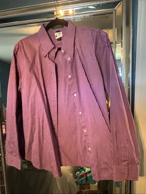 Purple Stripe women’s Dress Shirt